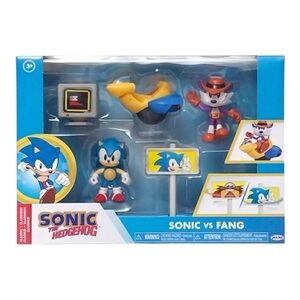Sonic the Hedgehog Sonic Vs Fang Diorama 2.5" Figure Playset